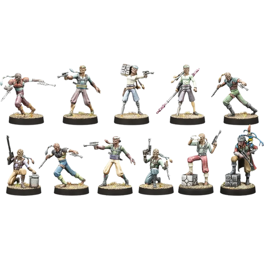 Star Wars: Legion - Hondo Ohnaka and Weequay Pirates-Atomic Mass Games-Radaddel