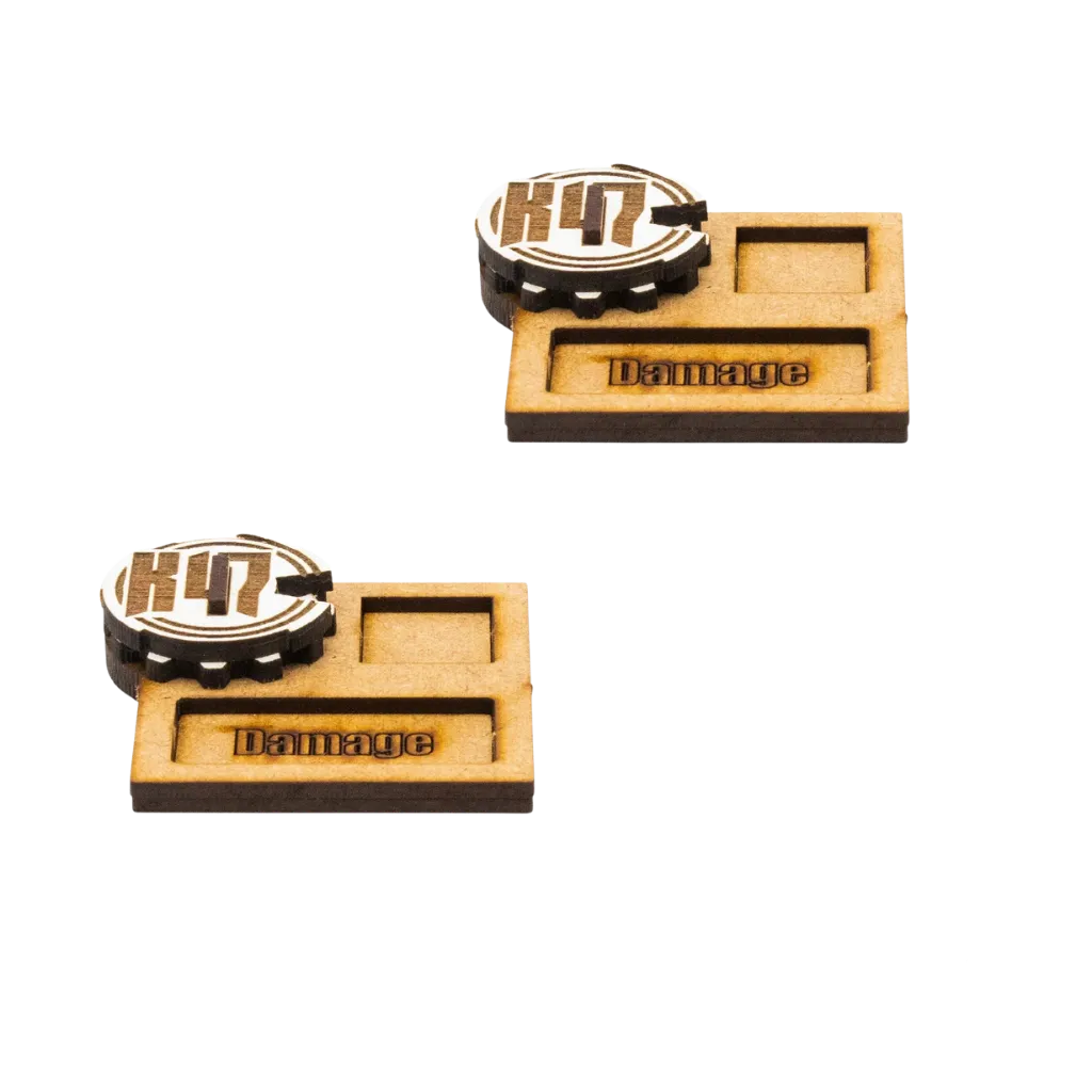Konflikt '47 MDF Vehicle Pin Markers-Warlord Games-Radaddel