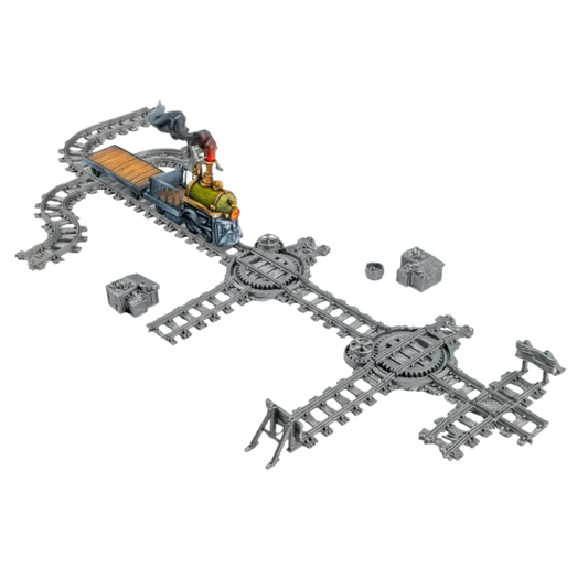 Dungeons & Lasers: Dwarven Train Set-Archon Studio-Radaddel