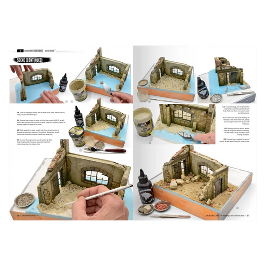 F.A.Q. Dioramas 1.4 Extension Buildings and Constructions (englisch)-AK-Interactive-Radaddel