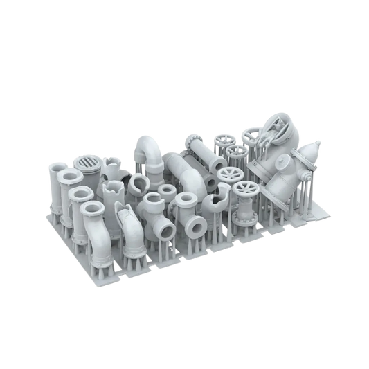 Pipes - Basing Bits (23 Teile)-AK-Interactive-Radaddel