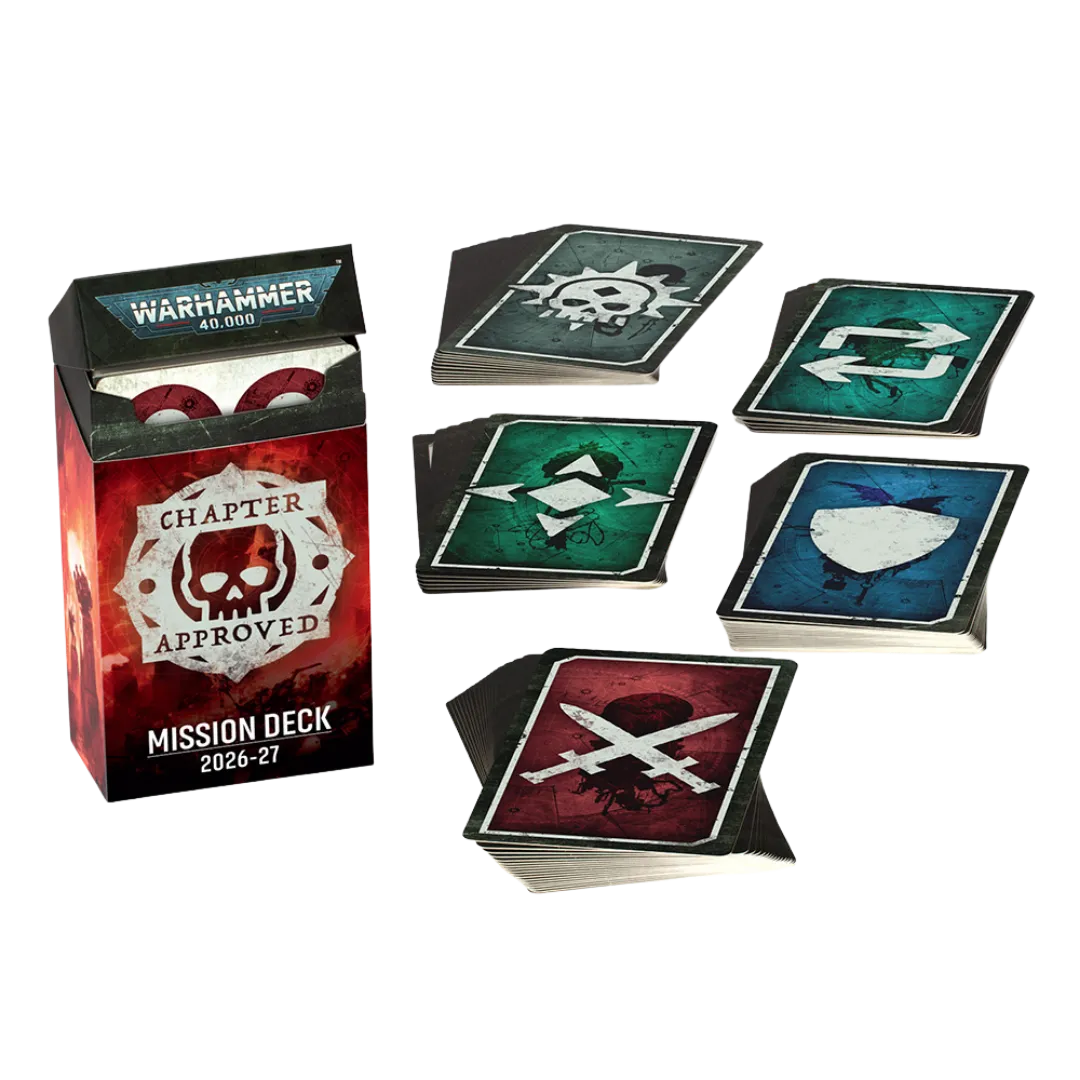 Warhammer 40.000: Chapter Approved Mission Deck 2026-27 (englisch)-Games Workshop-Radaddel