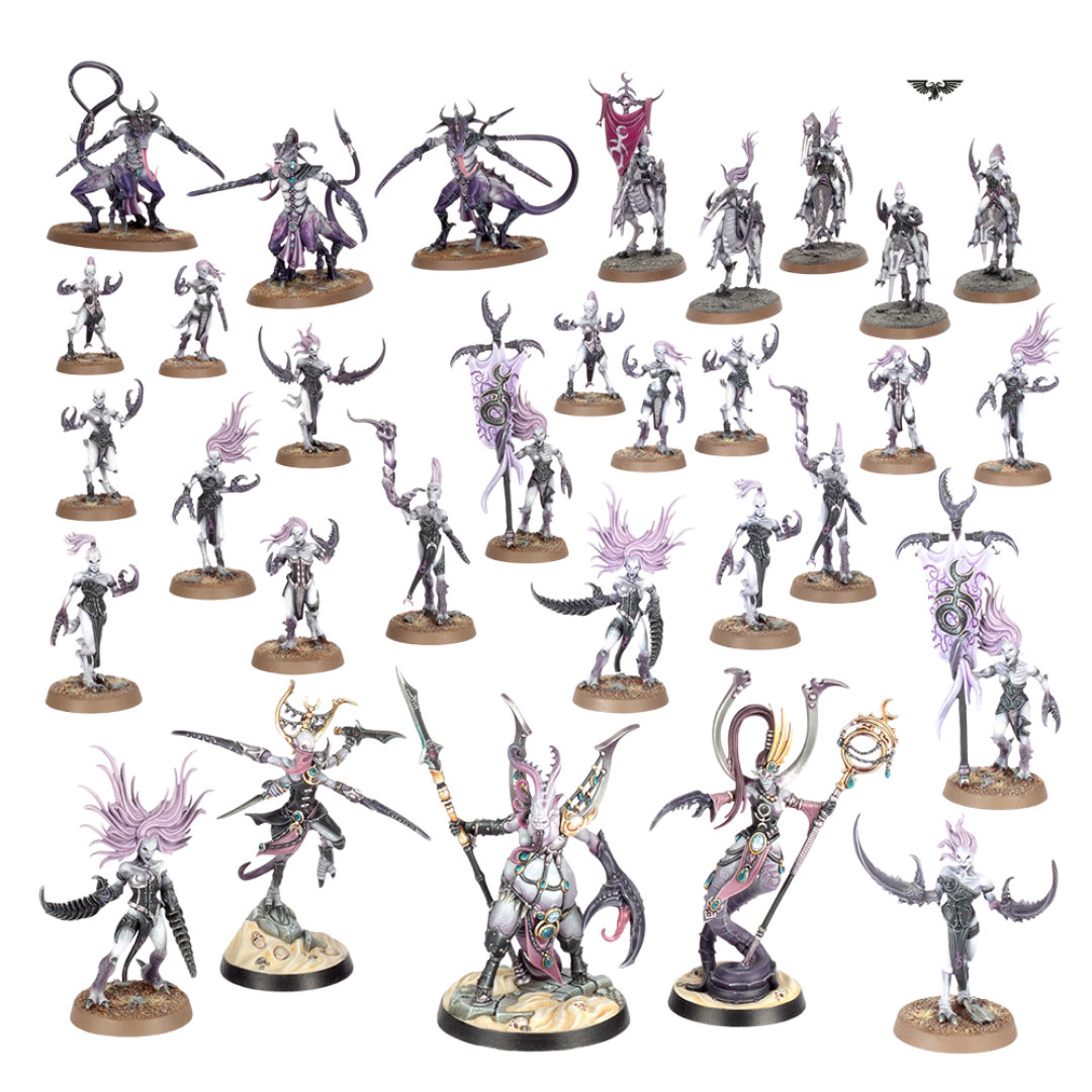 Hedonites of Slaanesh: Epicurean Revellers Spearhead-Games Workshop-Radaddel