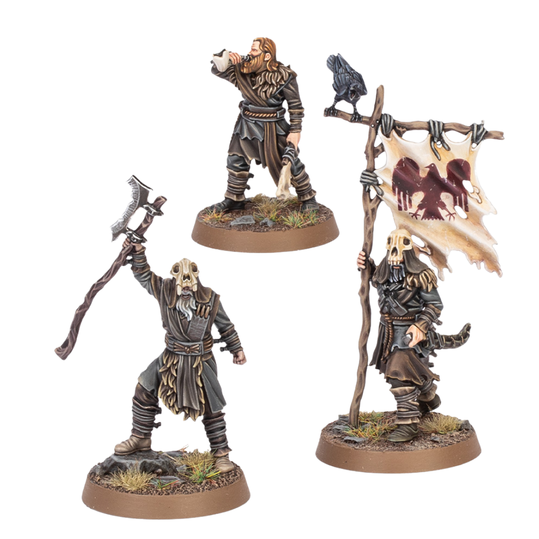 Hill Tribesmen Commanders (Rohirrim - Evil)-Games Workshop-Radaddel