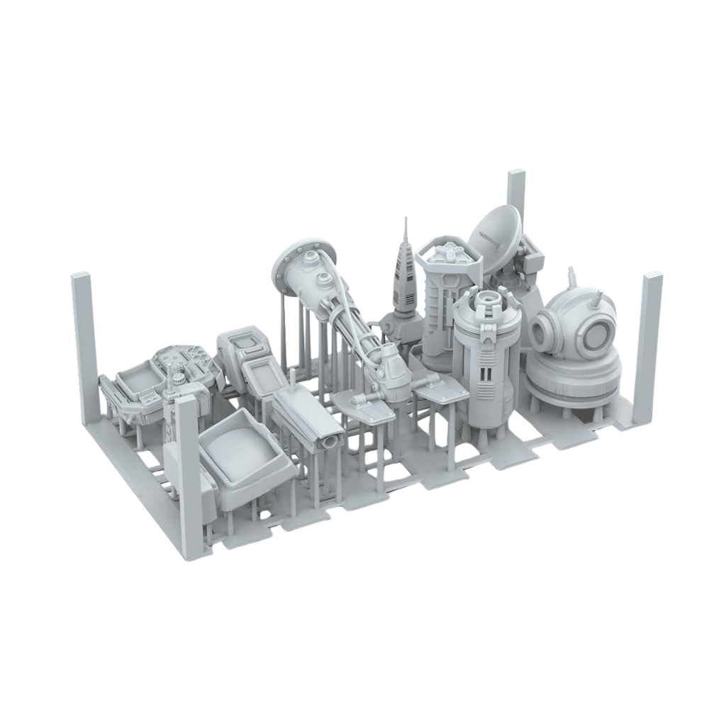 Sci-Fi Props - Basing Bits (11 Teile)