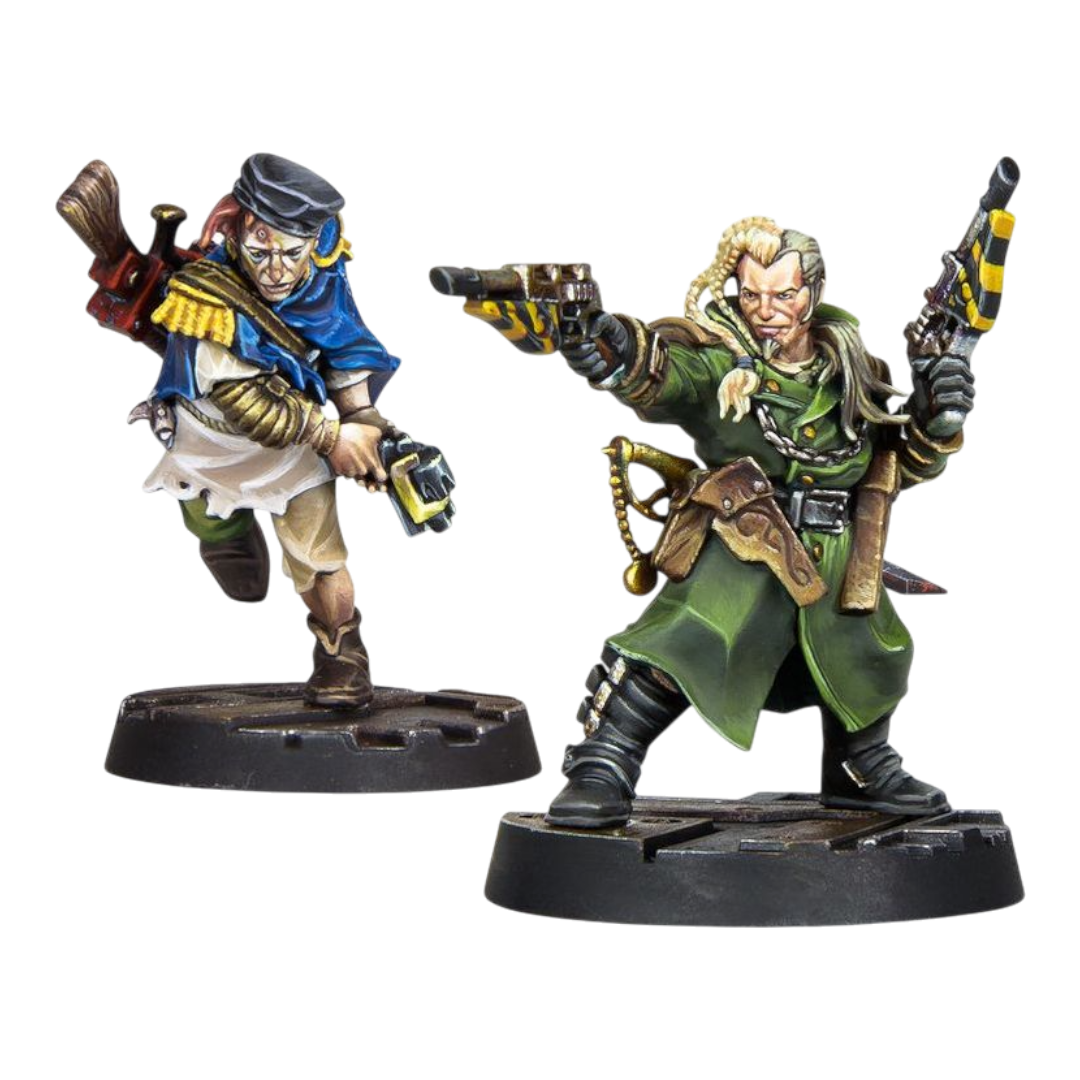 Necromunda: Kal Jericho and Scabs