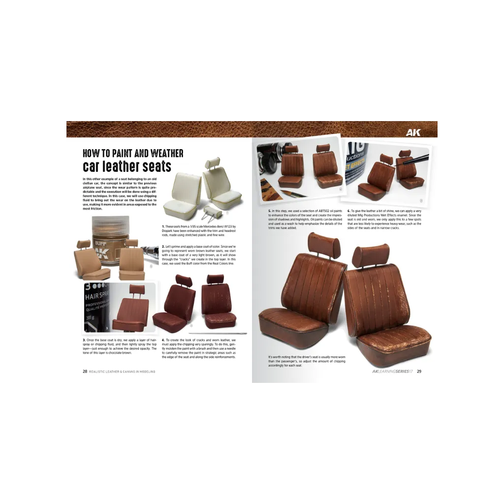 AK Learnig 17 Realistic Leather & Canvas (englisch)-AK-Interactive-Radaddel