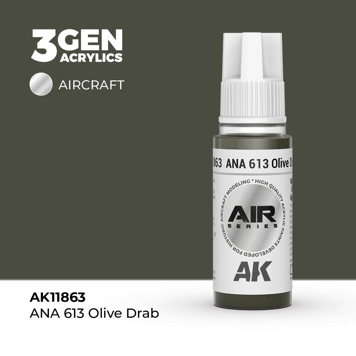 Ana 613 Olive Drab-AK-Interactive-Radaddel