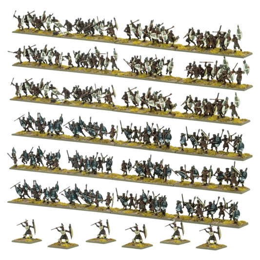 Black Powder Epic Battles: Zulu! - Zulu Impi Brigade-Warlord Games-Radaddel