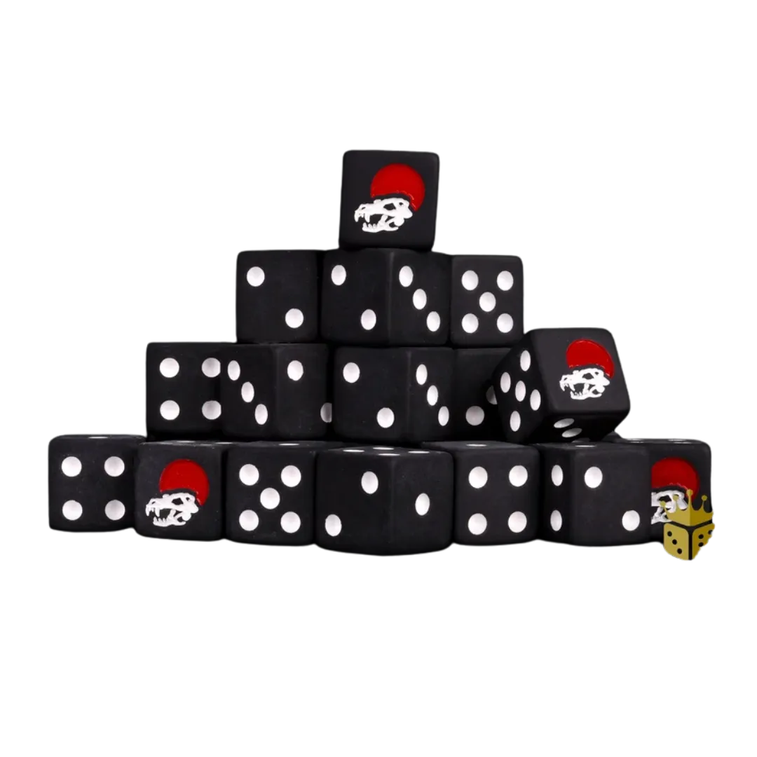 Blood Moon Dice 16mm Square (25 Stück)-Baron of Dice-Radaddel
