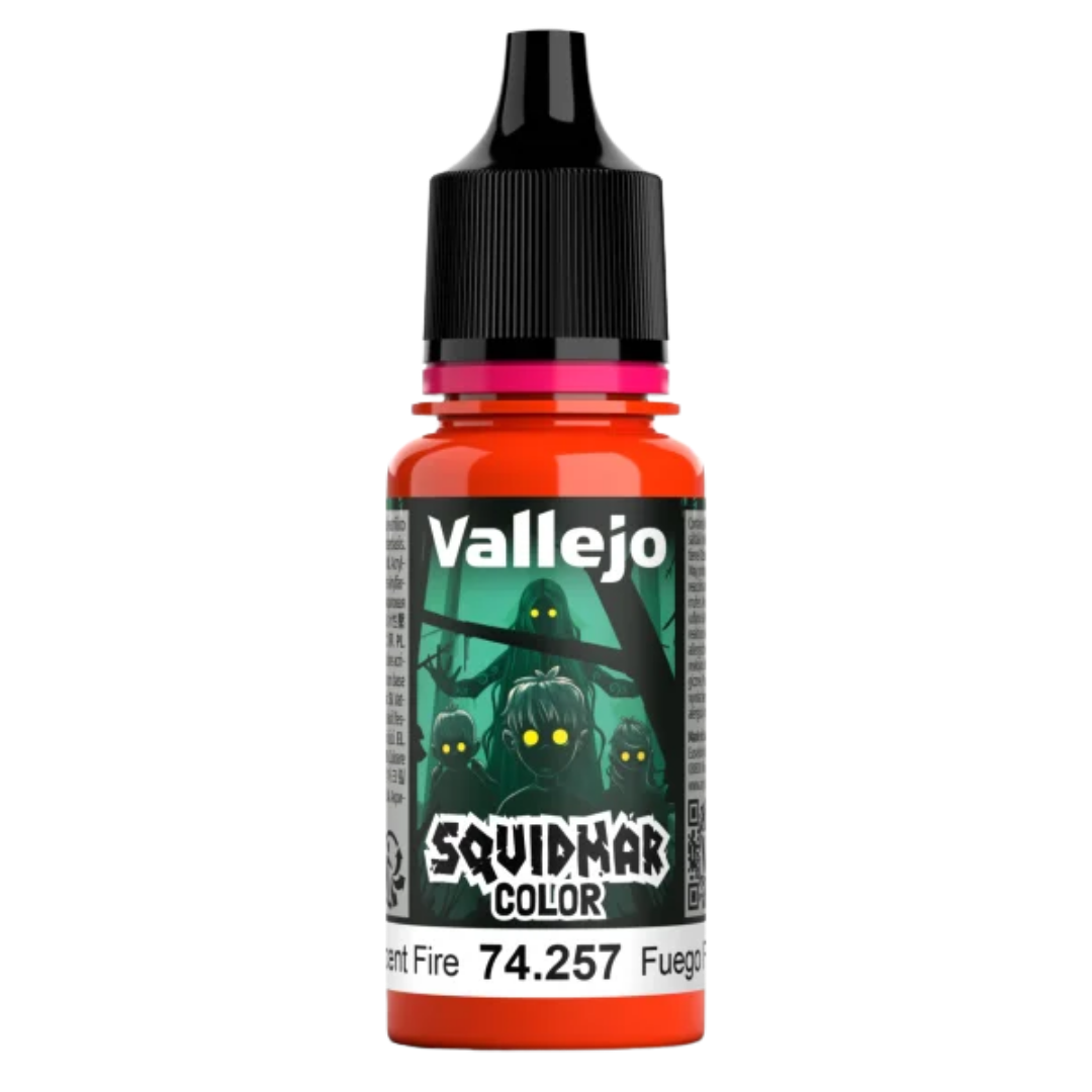 Squidmar Color 257 - Fluorescent Fire 18 ml