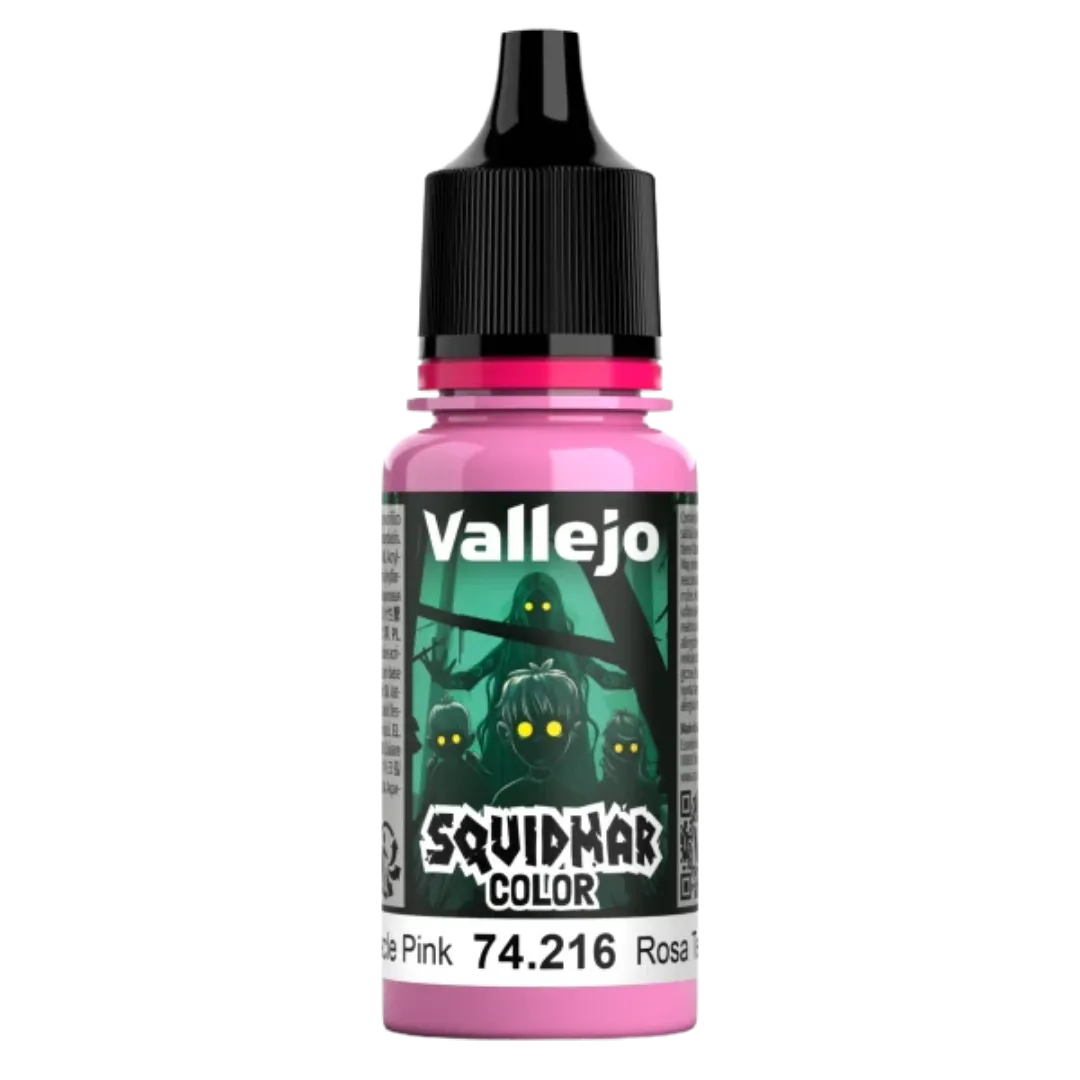 Squidmar Color 216 - Tentacle Pink 18 ml-Vallejo-Radaddel