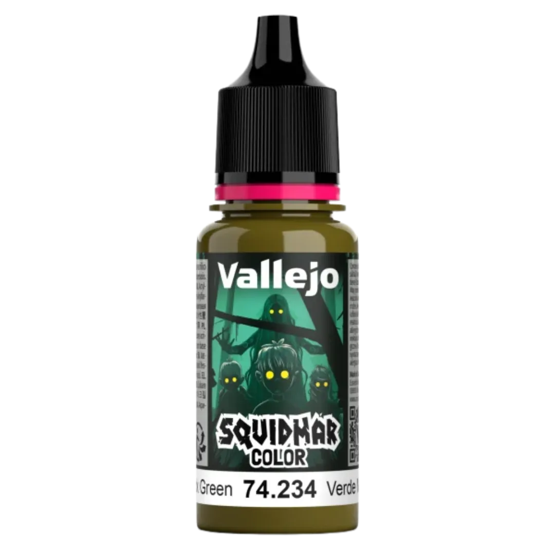 Squidmar Color 234 - Mossback Green 18 ml-Vallejo-Radaddel