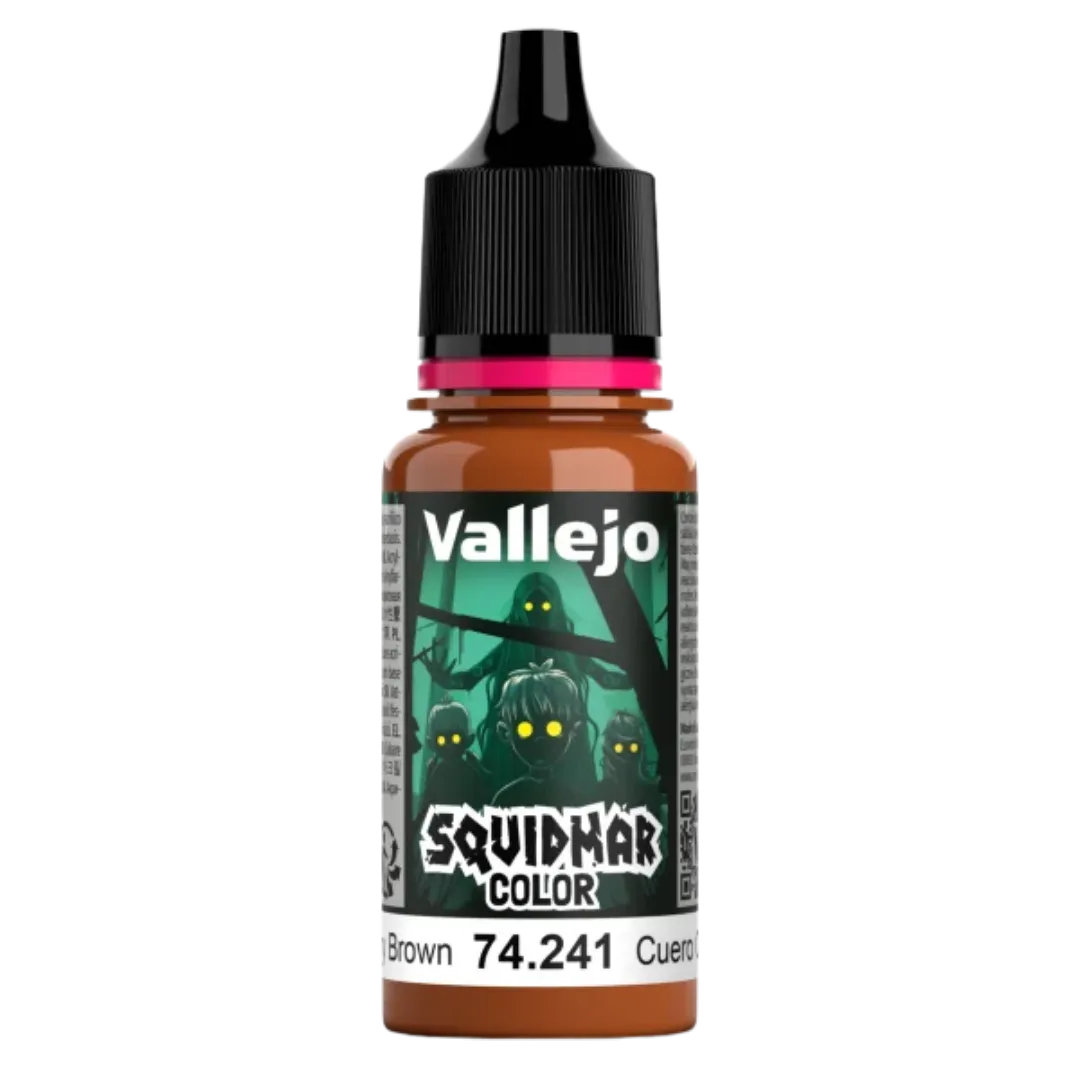Squidmar Color 241 - Leathery Brown 18 ml-Vallejo-Radaddel