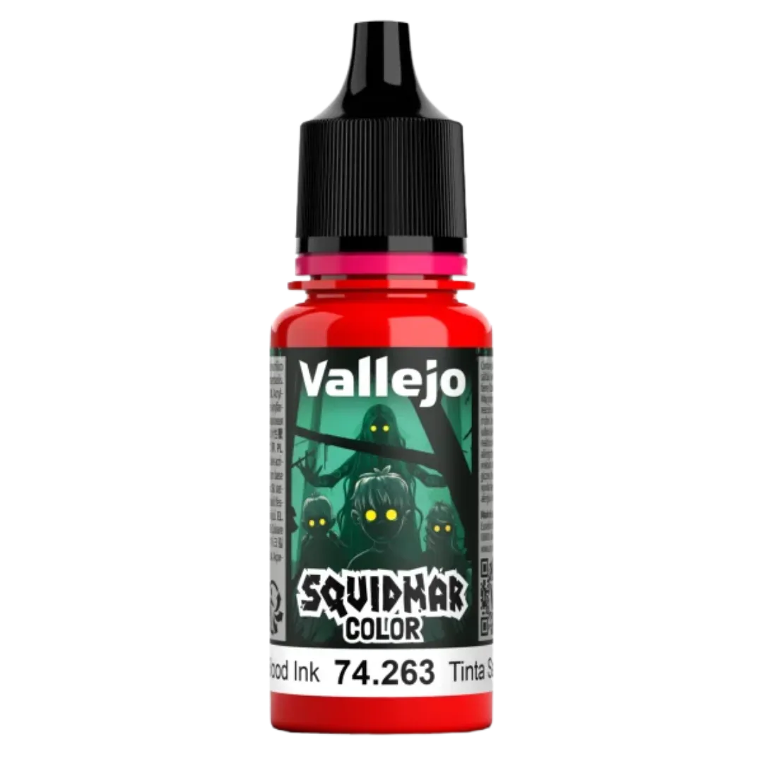 Squidmar Color 263 - Blood Ink 18 ml-Vallejo-Radaddel