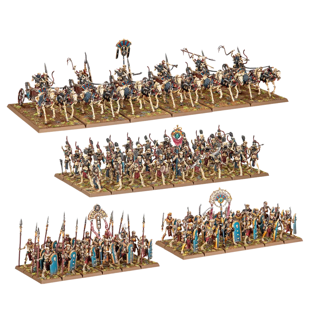 Tomb Kings of Khemri: Host of Nehekhara Army Reinforcement Set-Games Workshop-Radaddel