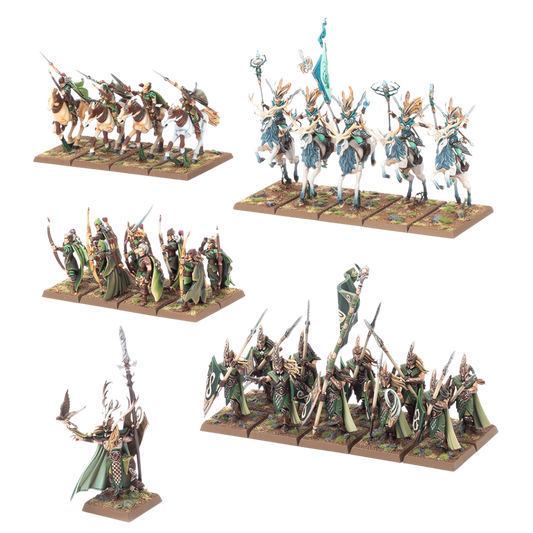 Wood Elf Realms: Battle March Army-Games Workshop-Radaddel