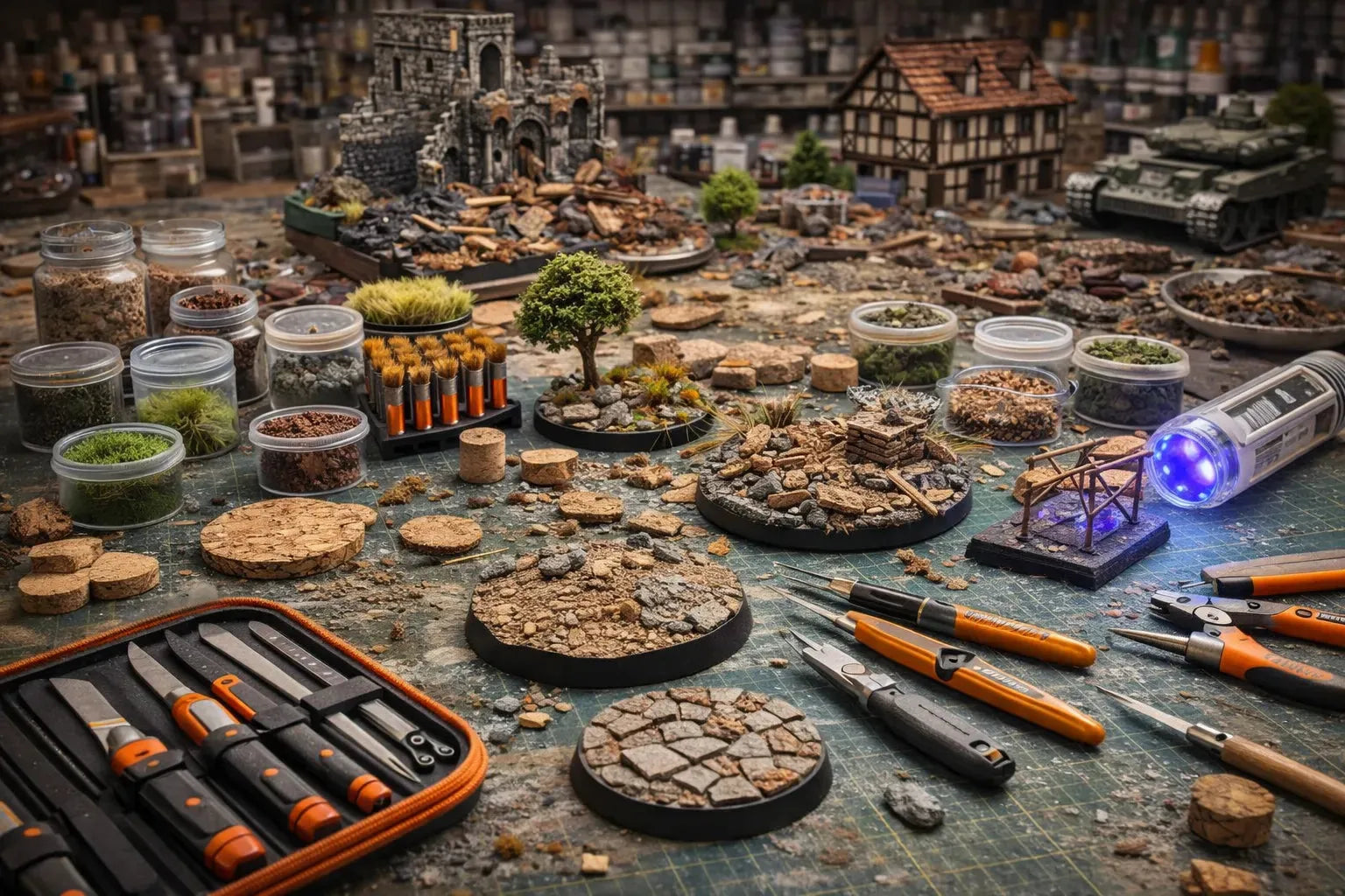 Basegestaltung/Dioramas-Radaddel