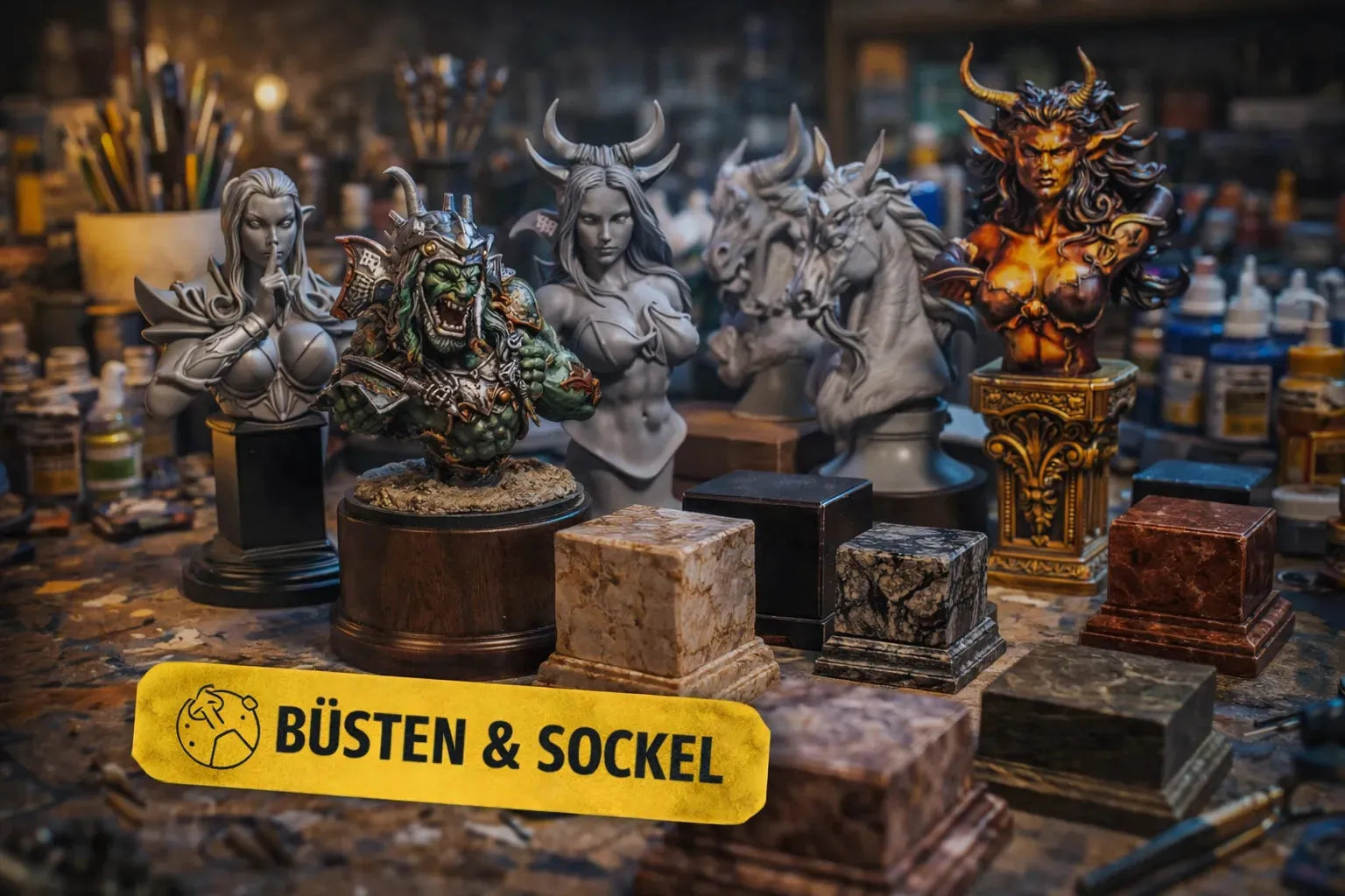 Büsten & Sockel-Radaddel