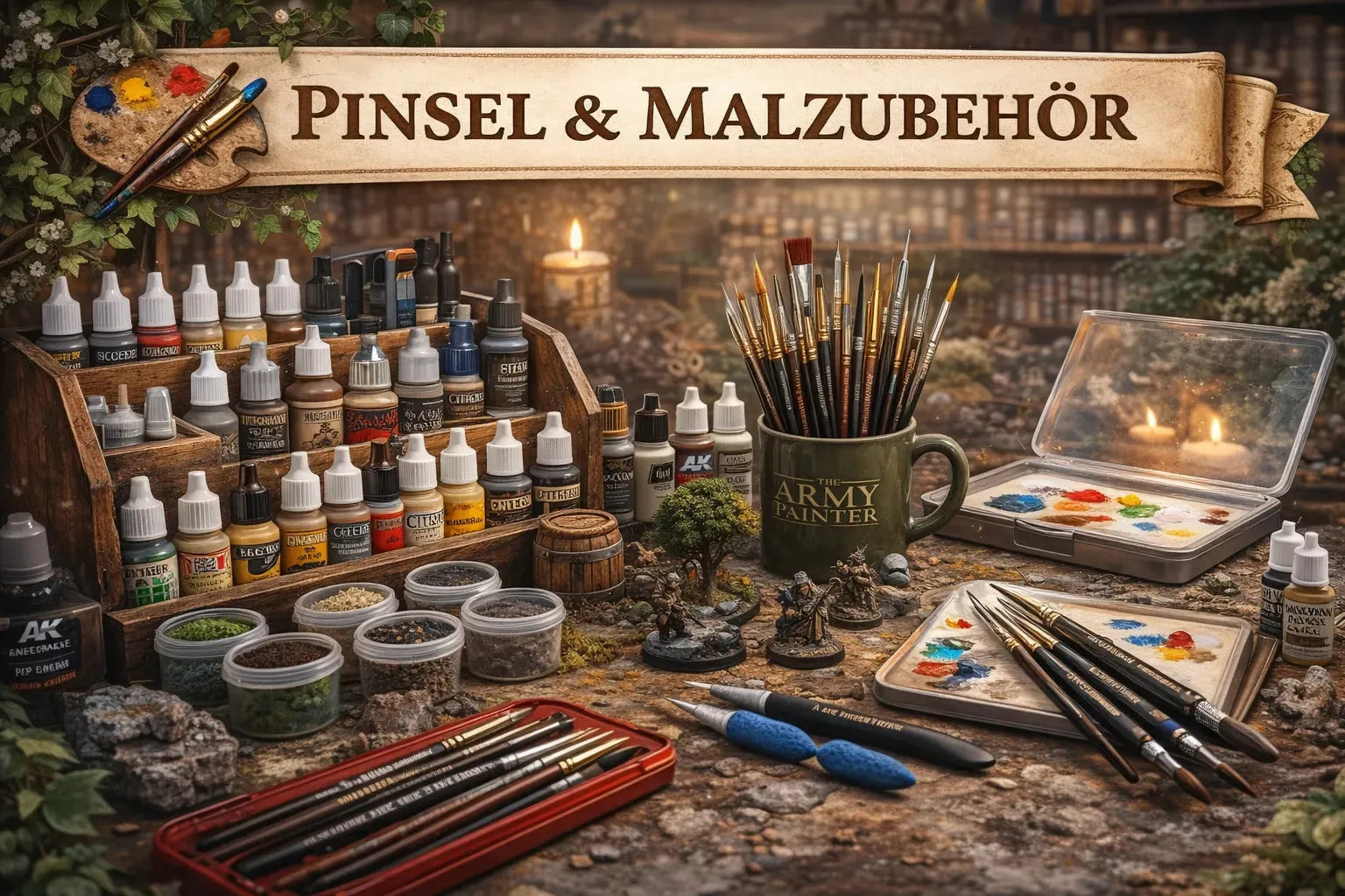 Farben & Pinsel-Radaddel