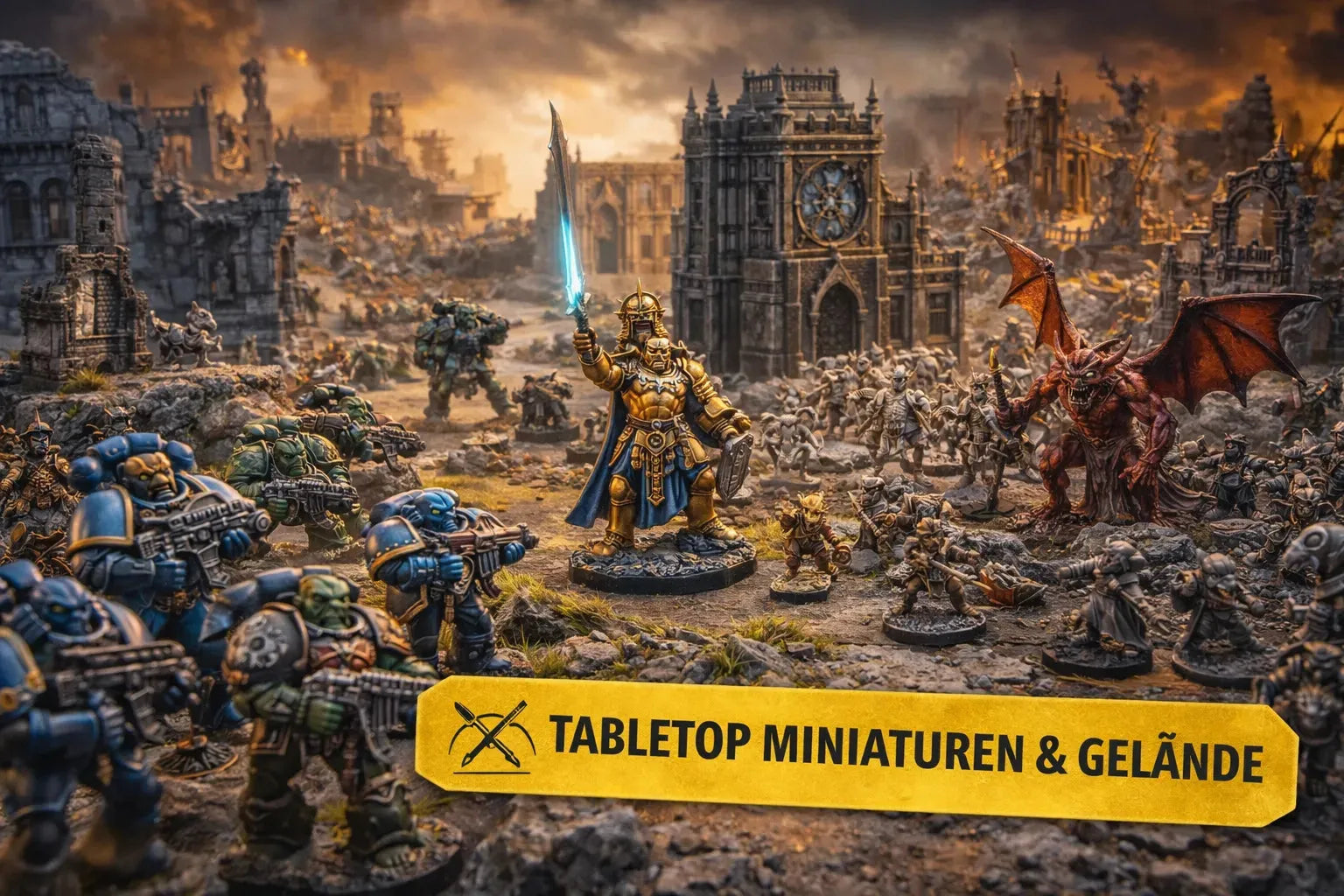 Gelände & Miniaturen-Radaddel