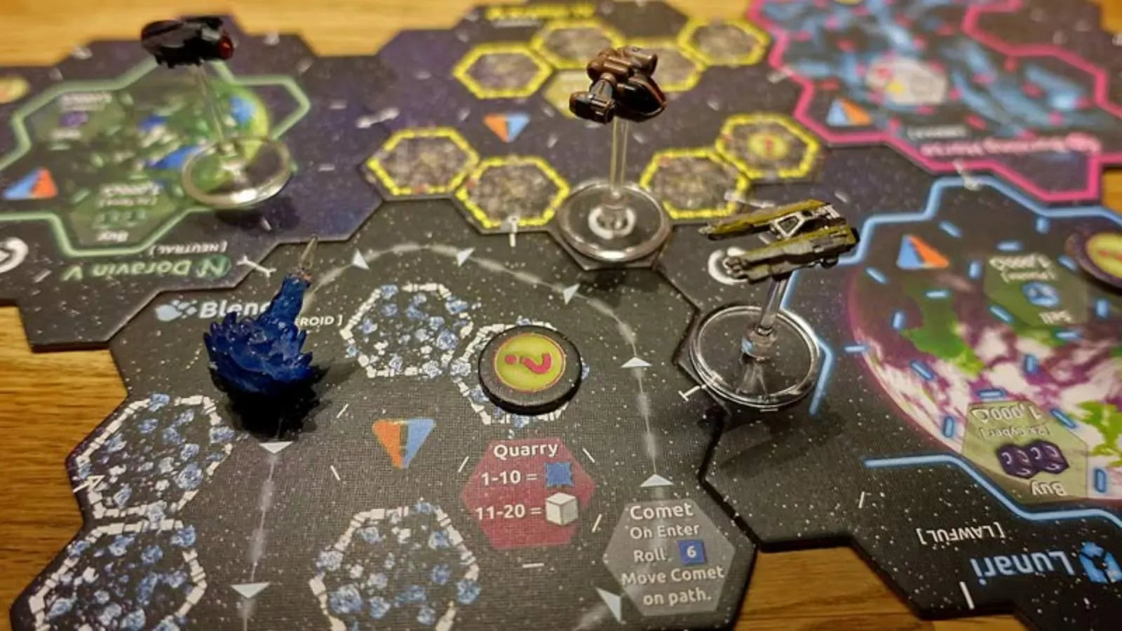 Sci-Fi Spiele-Radaddel