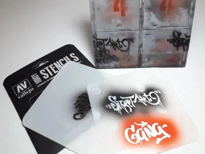Vallejo Stencils-Radaddel