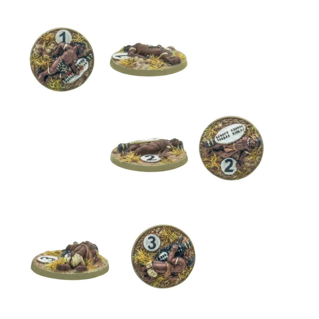 Black Powder Epic Battles: Zulu! - Zulu Impi Casualty Markers