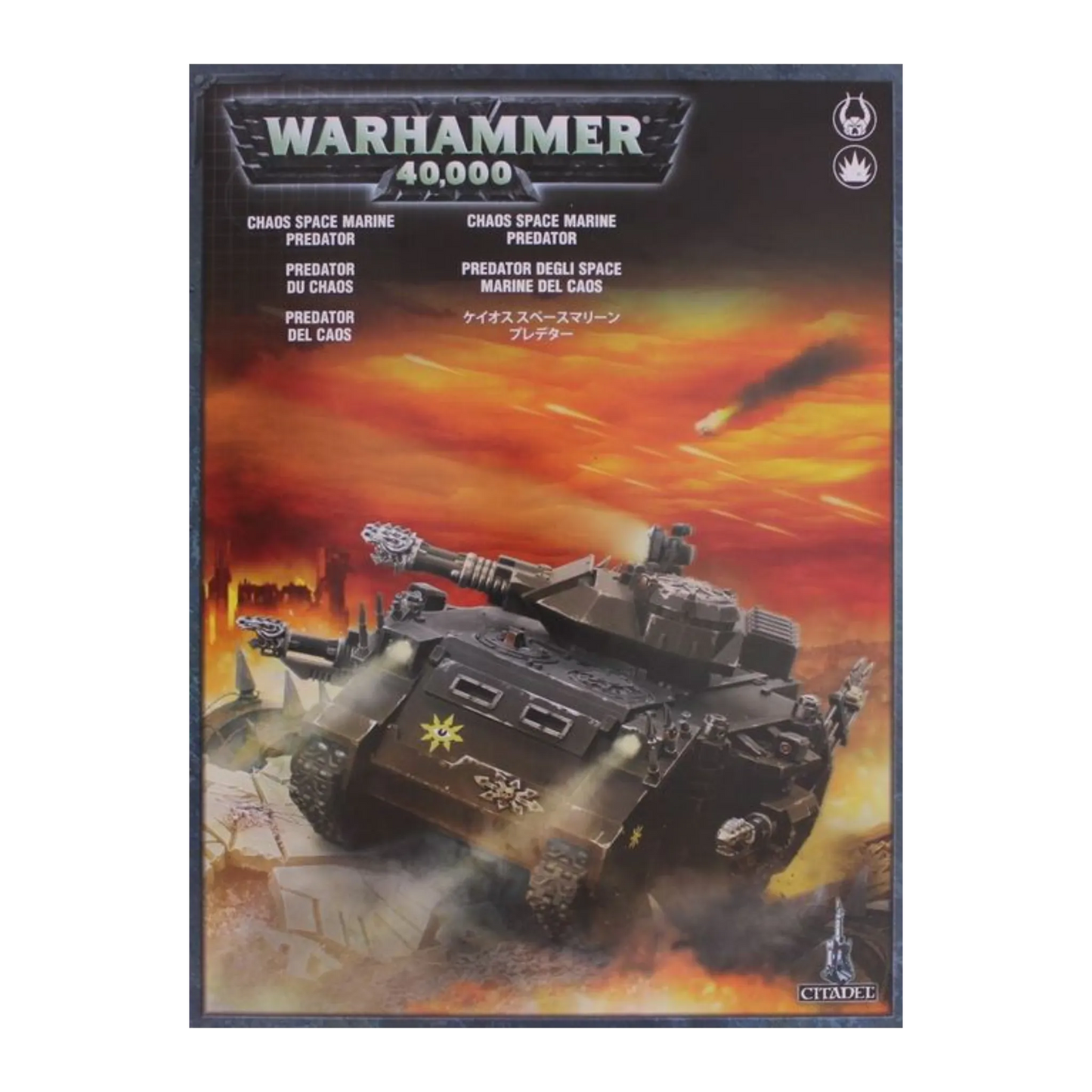 Chaos Space Marines: Predator-Games Workshop-Radaddel