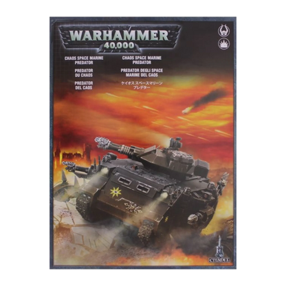 Chaos Space Marines: Predator-Games Workshop-Radaddel