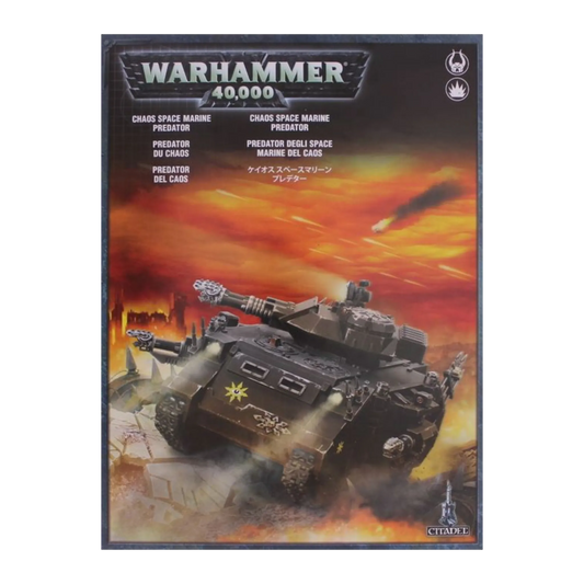 Chaos Space Marines: Predator-Games Workshop-Radaddel