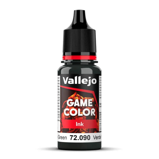 Game Color Ink 118 Black Green-Vallejo-Radaddel