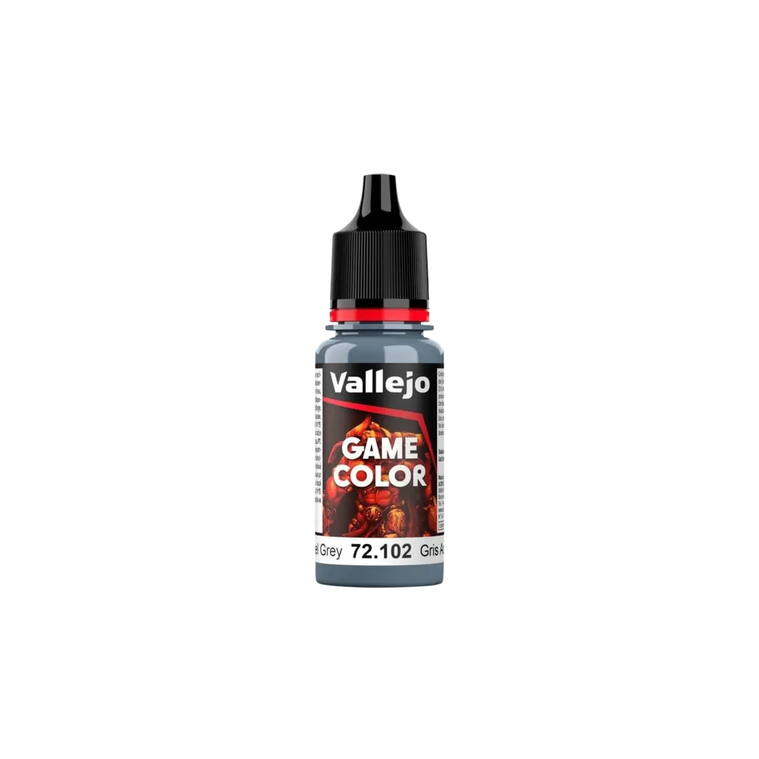 Vallejo Game Color 074 Steel Grey-Vallejo-Radaddel