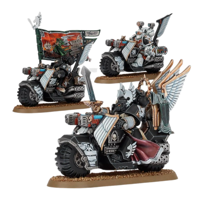 Dark Angels: Ravenwing Command Squad-Games Workshop-Radaddel