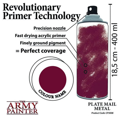 Colour Primer Platemail Metal-The Army Painter-Radaddel