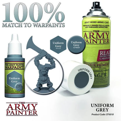 Colour Primer Uniform Grey-The Army Painter-Radaddel