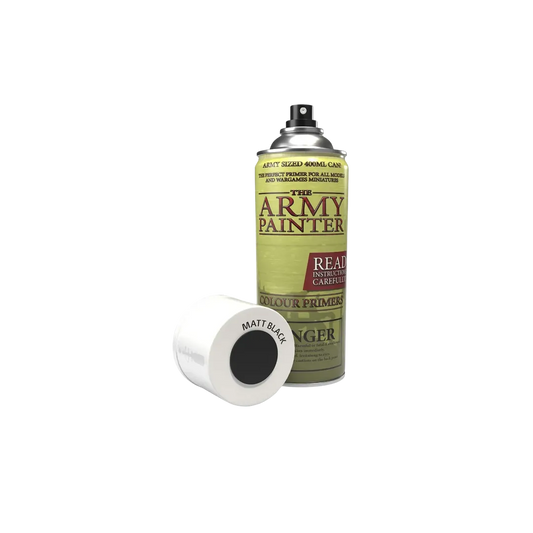 Base Primer Matt Black-The Army Painter-Radaddel