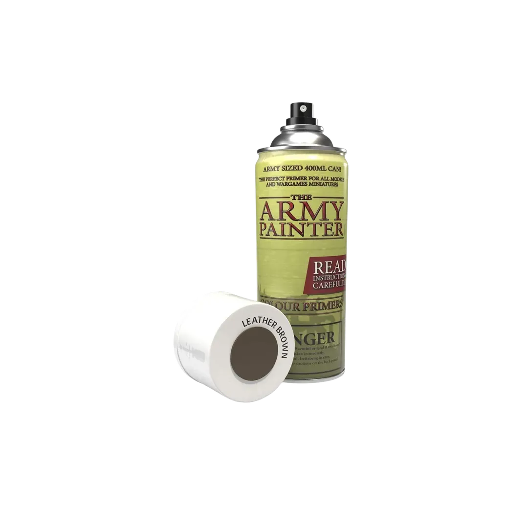 Colour Primer Leather Brown-The Army Painter-Radaddel