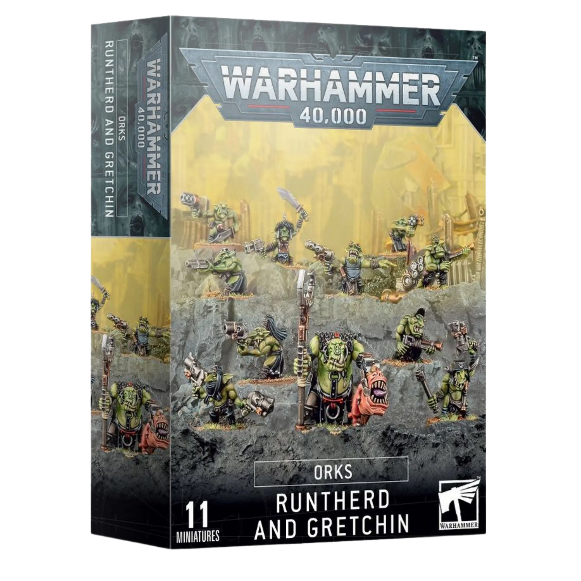 Orks: Runtherd And Gretchin-Games Workshop-Radaddel