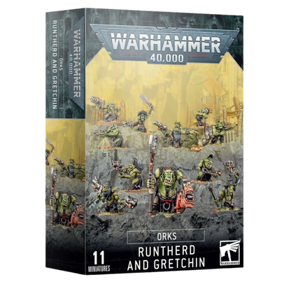 Orks: Runtherd And Gretchin-Games Workshop-Radaddel