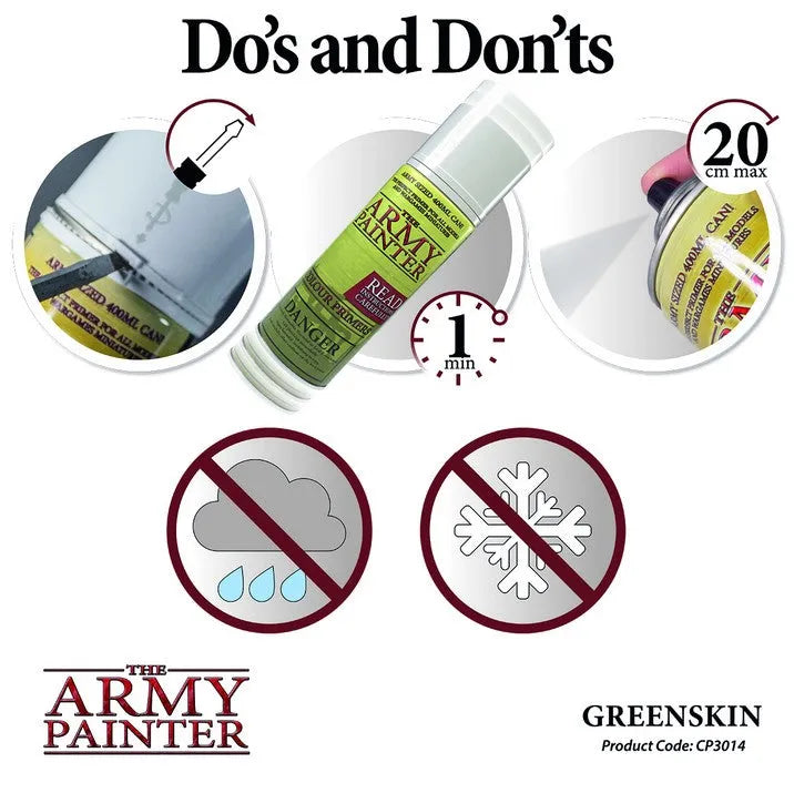 Colour Primer Greenskin-The Army Painter-Radaddel