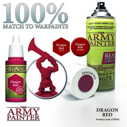 Colour Primer Dragon Red-The Army Painter-Radaddel