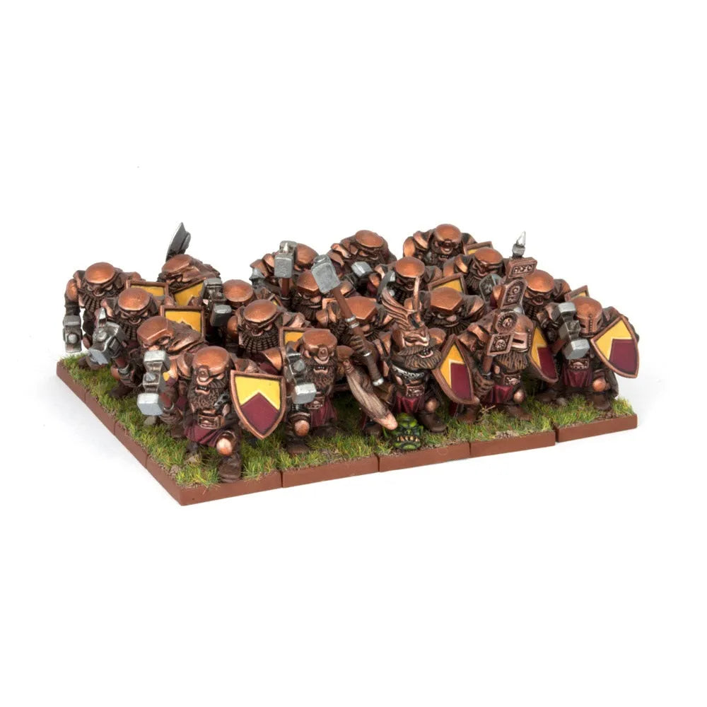 Dwarf Ironclad Regiment-Mantic Games-Radaddel