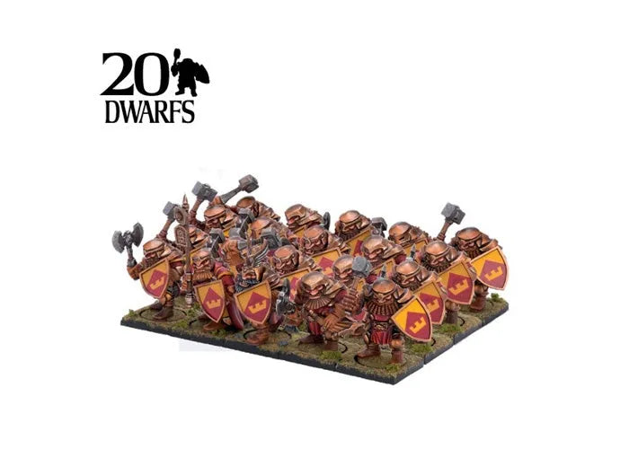 Dwarf Ironclad Regiment-Mantic Games-Radaddel