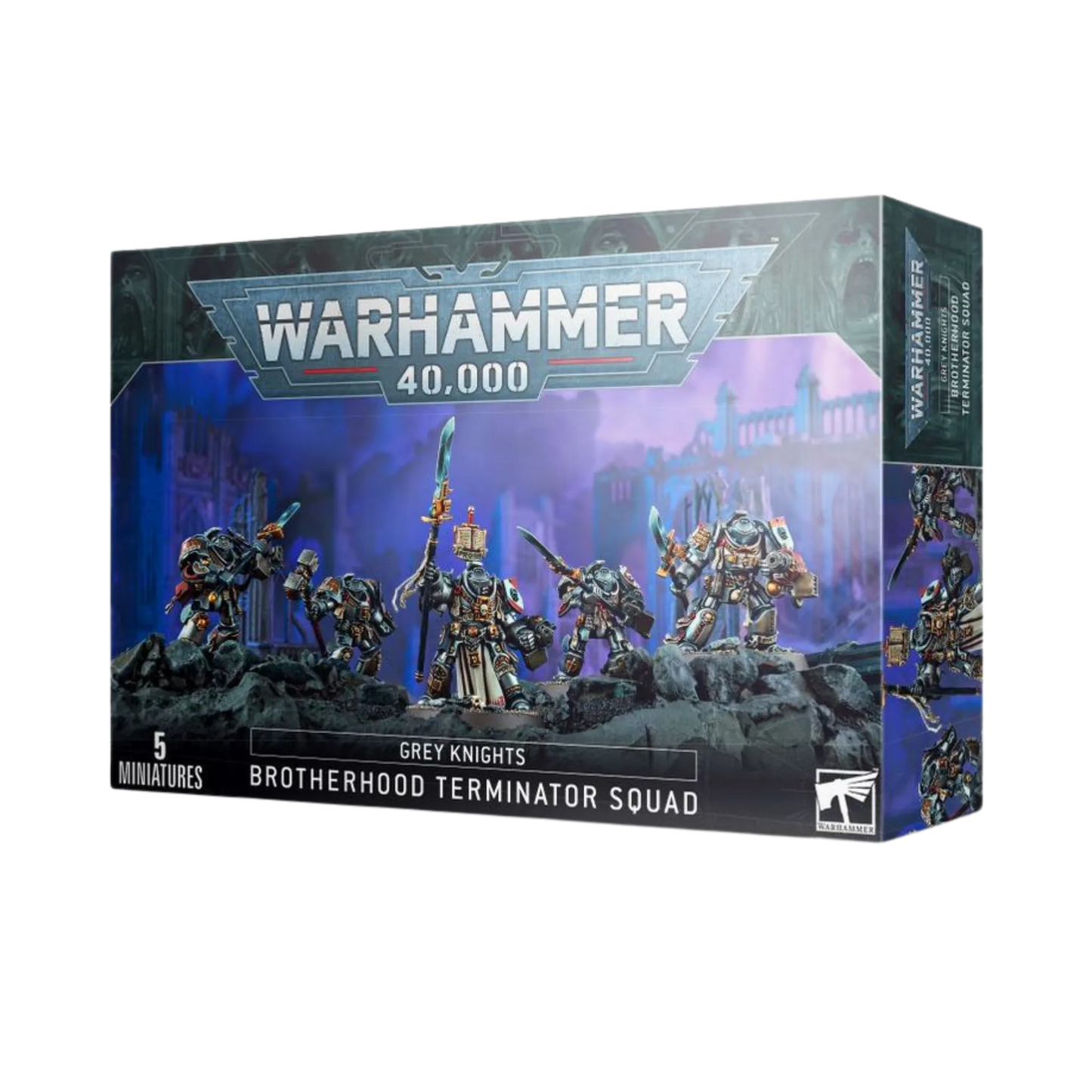 Grey Knights: Brotherhood Terminator Squad-Games Workshop-Radaddel