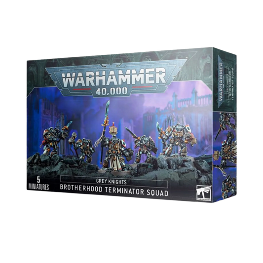Grey Knights: Brotherhood Terminator Squad-Games Workshop-Radaddel