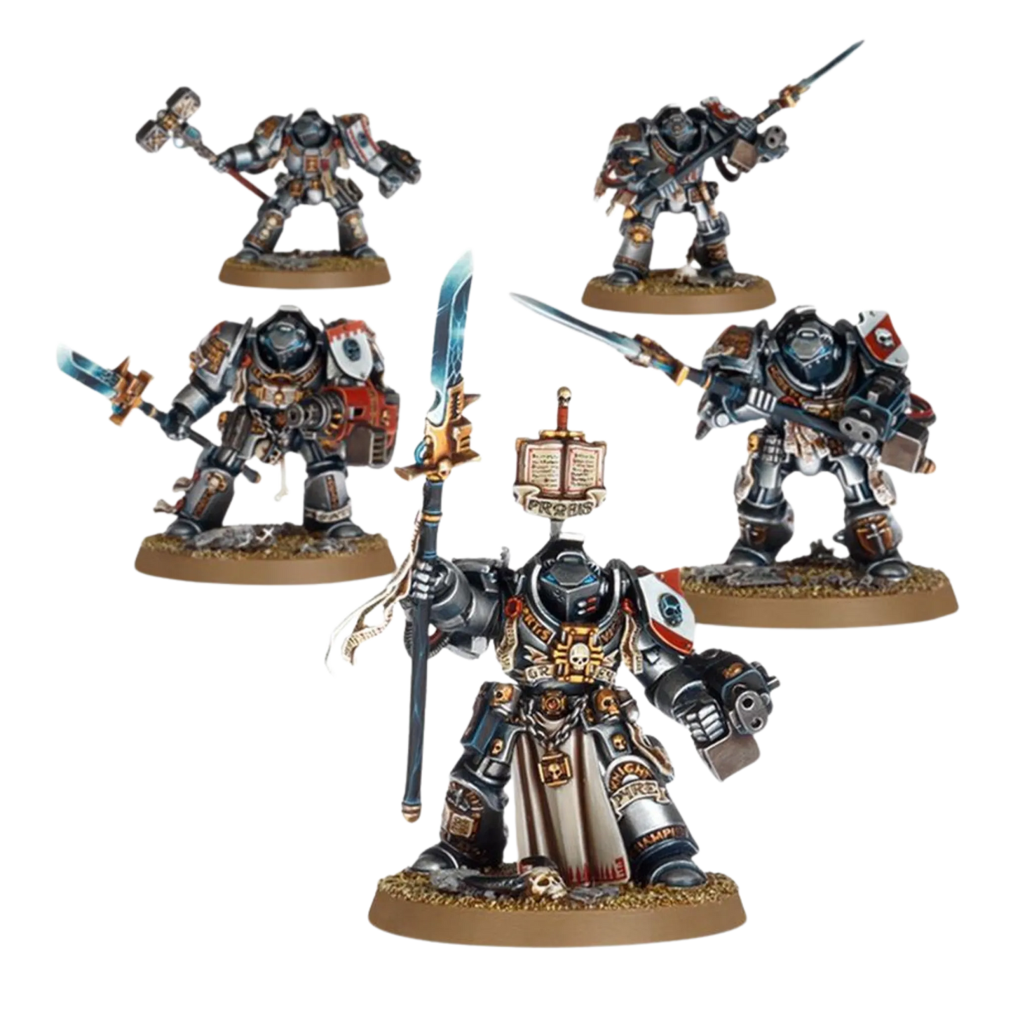 Grey Knights: Brotherhood Terminator Squad-Games Workshop-Radaddel