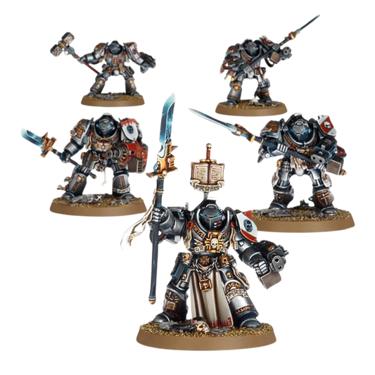Grey Knights: Brotherhood Terminator Squad-Games Workshop-Radaddel