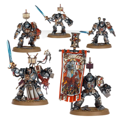 Grey Knights: Brotherhood Terminator Squad-Games Workshop-Radaddel