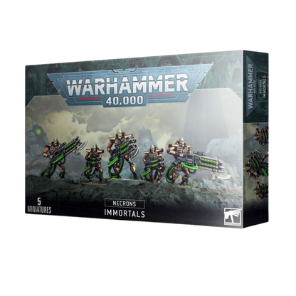 Necrons: Immortals / Deathmarks-Games Workshop-Radaddel